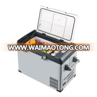 Solar powered dc 12v/24v car fridge BCD-32P