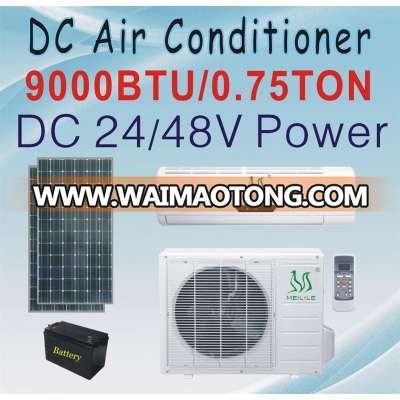 DC air conditioner 9000BTU solar powerd air conditioning DC-25GW