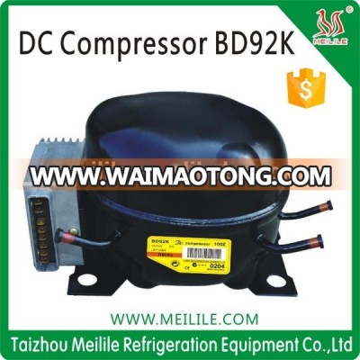 BD92K DC Compressor R600a DC12V/24V/36V refrigerator freezer compressor