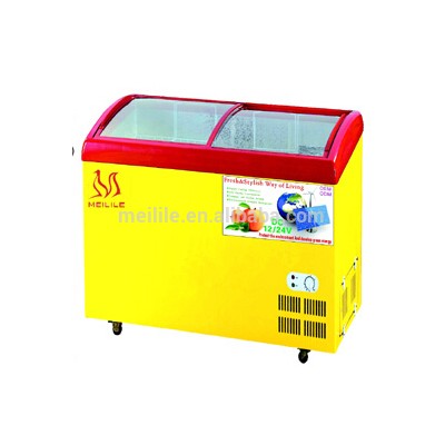 Meilile SC/SD-269 DC&Solar Glass door Freezer