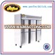 USD660 Double Temperature 6 door Restaurant Refrigerator/Commercial Kitchen Freezer